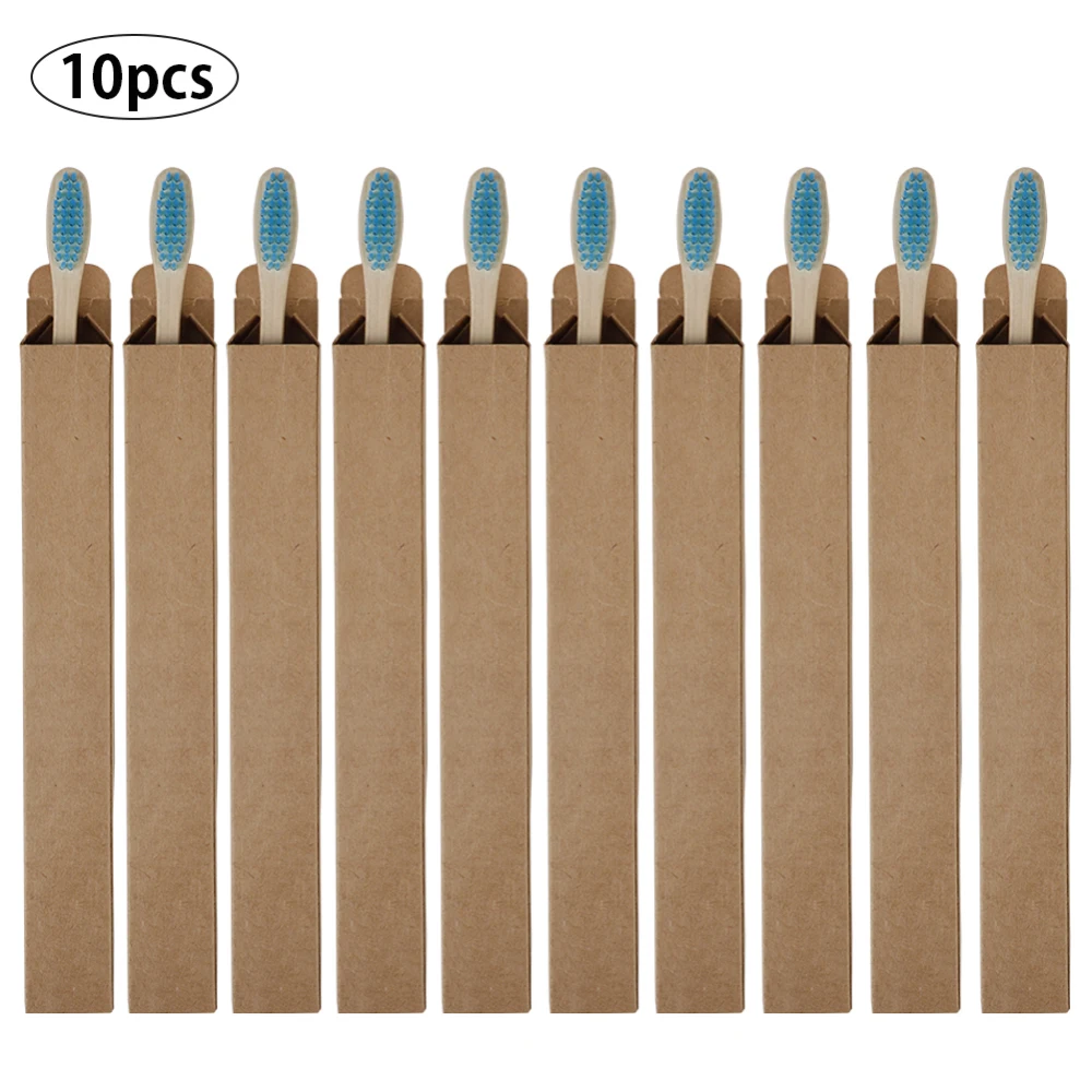 Wholesale Toothbrush Eco-Friendly Rainbow Bamboo Soft Fibre Toothbrush Biodegradable Natural Bamboo Handle Toothbrush oral care