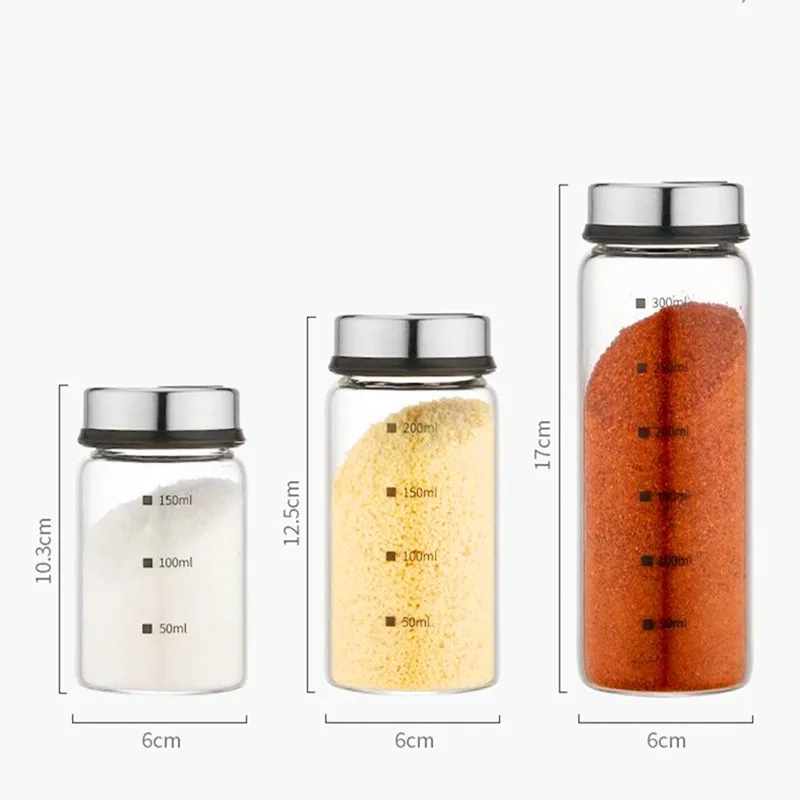 Salt and Pepper Shakers With Adjustable Pour Holes - Perfect Dispenser for your Salts 300ml | Дом и сад