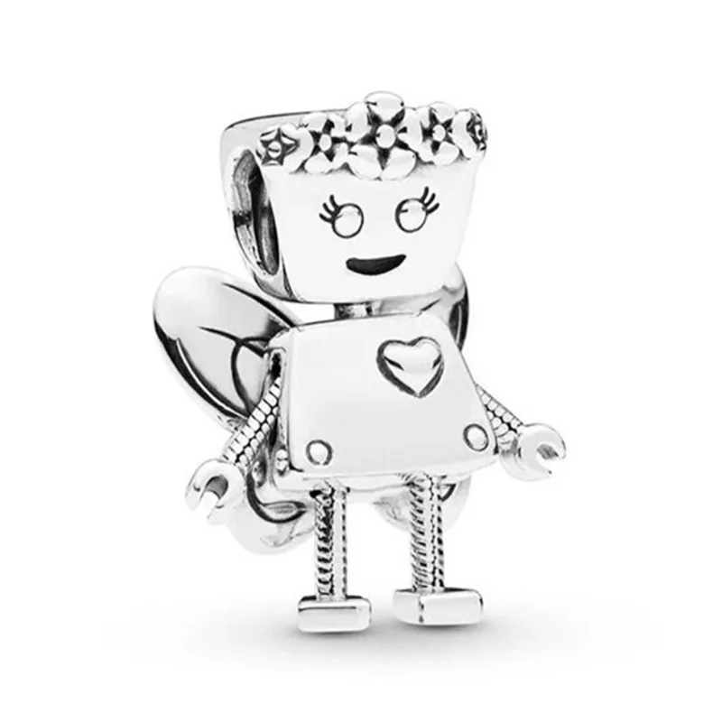 

Подвижные бусины-бабочки для браслета Pandora, из серебра 925 пробы