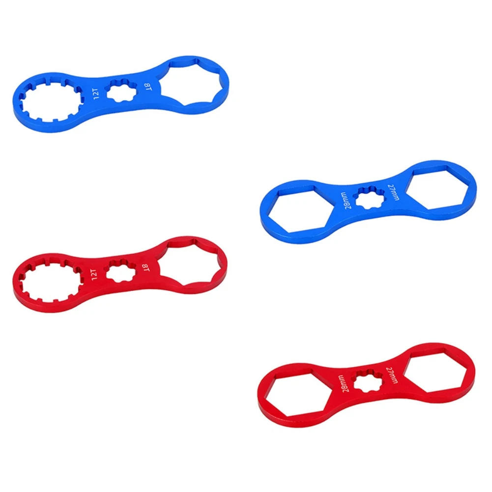 

Bicycle Front Fork Repair Tool MTB Bike Front Fork Shoulder Cover Cap Wrench for SR Suntour XCR/XCT/XCM/RST Disassembly Tool