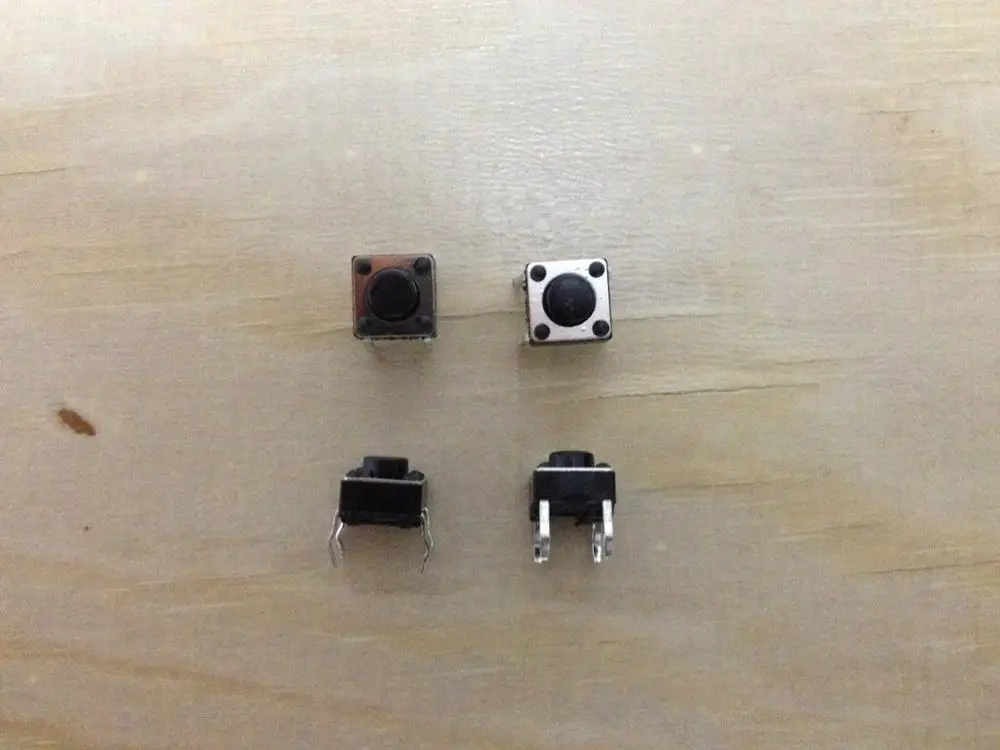 

100Pcs/lot 6x6x5mm DIP Micro Push Button Tactile Tact Electronic mini Switch drucktaster Taster schalter druckschalter replace