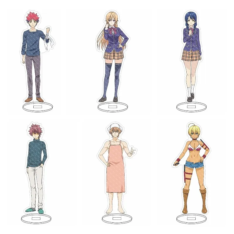 

Аниме «продовольственные войны» 15 см! Фигурка Shokugeki no Soma, юкихира саома накири эрина, реквизит для косплея