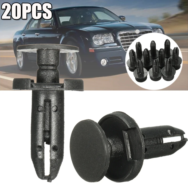 

20 шт./компл. передний бампер, решетка радиатора, зажимы, автомобильные внутренние принадлежности для Chrysler/Voyager 300c/Dodge/Nitro