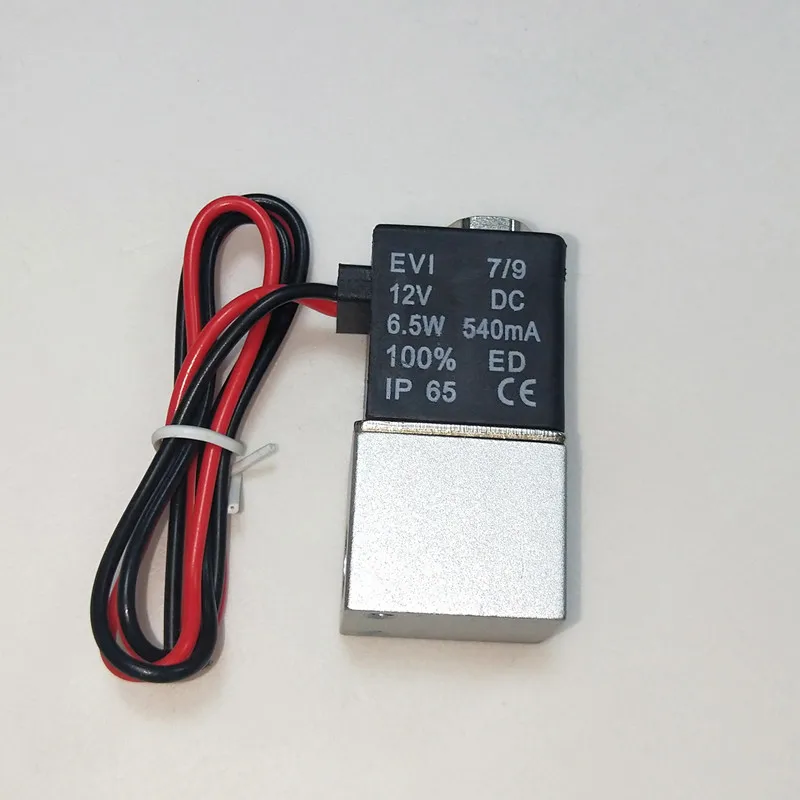 DC 12V электромагнитный клапан 1/4 &quot1/8" 2 Way нормально закрытый прямого действия