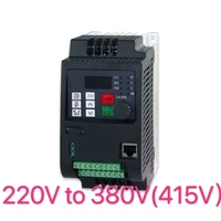 vfd1 5kw2 2kw variable frequency drive 3 phase 380v output 1 phase 220v input speed controller inverter motor vfd inverter