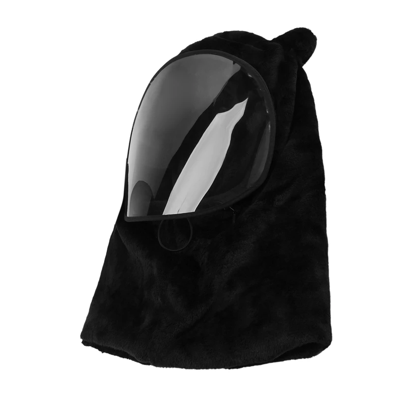 

Cold Weather Balaclava Fleece Ski Mask Hat Winter Windproof Hood Cycling Waterproof Neck Warmer for Women Men
