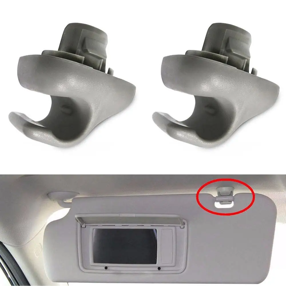 2 шт. солнцезащитный козырек зажим 88217S01A01ZA для Honda 98 07 Accord 96 04 Civic 11 CR V 03 05 Element