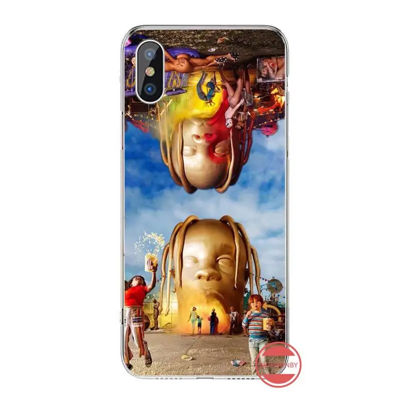 Astroworld singer Travis Scott USA Black TPU Soft Phone Case Cover For iphone 4 4s 5 5s 5c se 6 6s 7 8 plus x xs xr 11 pro max | Мобильные