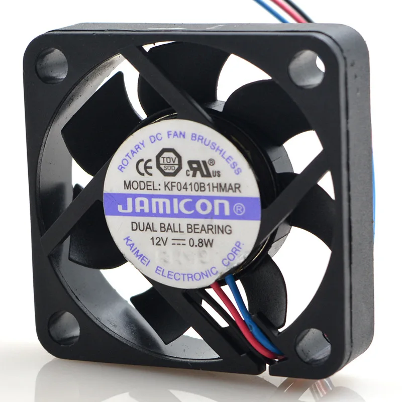 Для Kamei JAMICON KF0410B1HMAR 5 см/см 12V 0 8 W 3 линии 5010 Вентилятор охлаждения|Кулеры и системы