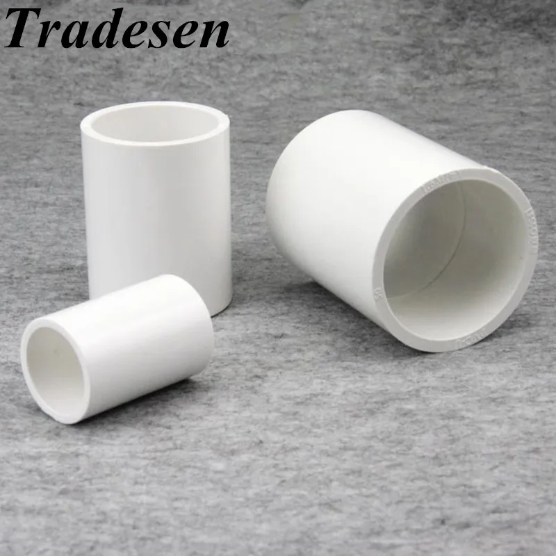 1 шт. ПВХ белый I.D 20 мм ~ 50 прямой соединитель для полива сада аквариумная