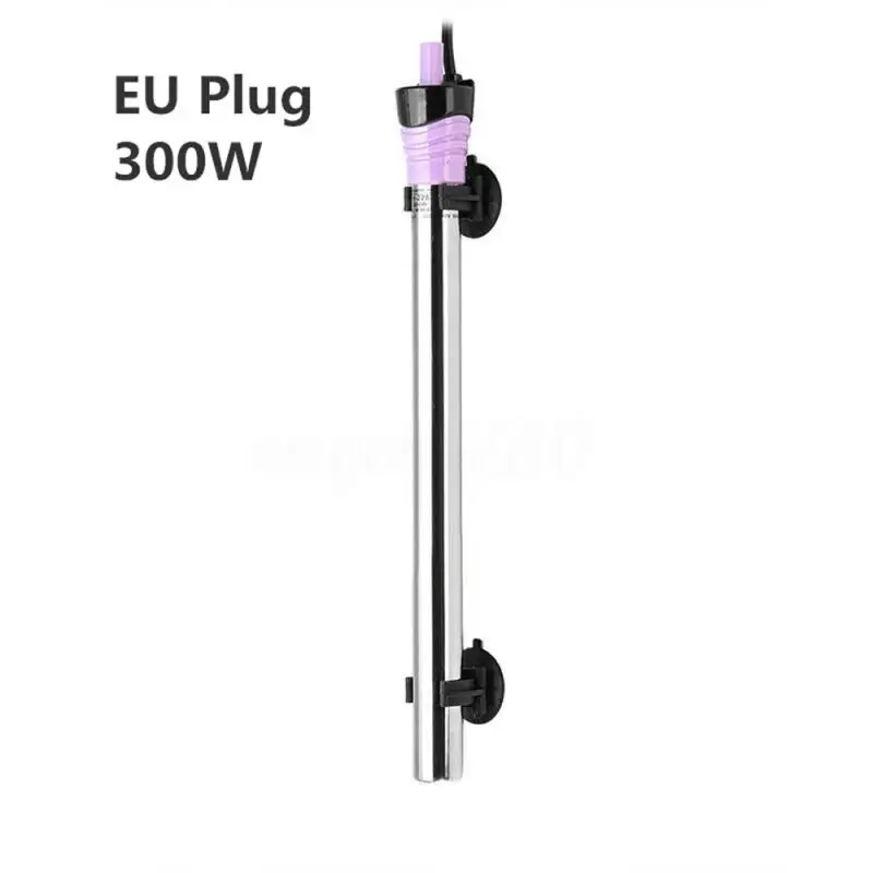 EU 220v 300w Вилка стандарта ЕС/США 50/100/200/300/500W аквариума погружной водонагреватель постоянного Температура нагревательный стержень аквариума обогреватель - Цвет: EU 220v 300w