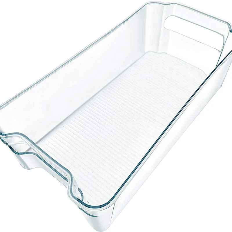 

6PCS Cutlery and Refrigerator Storage Boxes for Kitchen and Cabinet Storage, Stackable Food Boxes with Handles