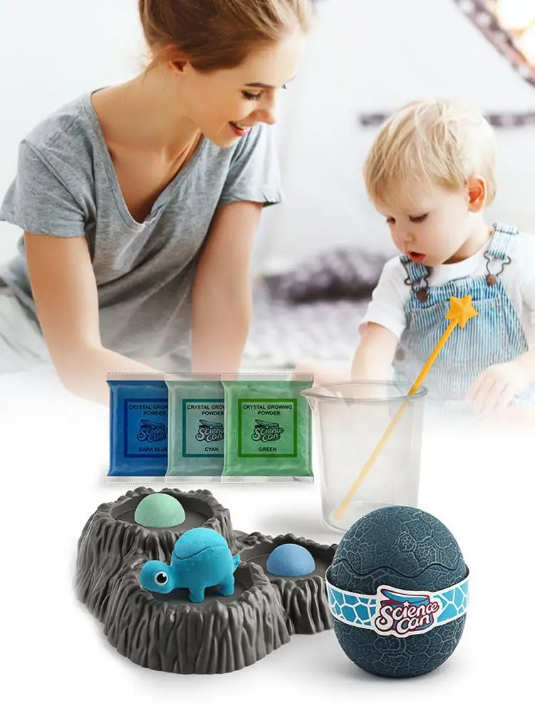 

High Quality Science Experiment Game Set Animal Dinosaur Eggs Science Experiment Game STEAM Educational Toy Gifts For Children