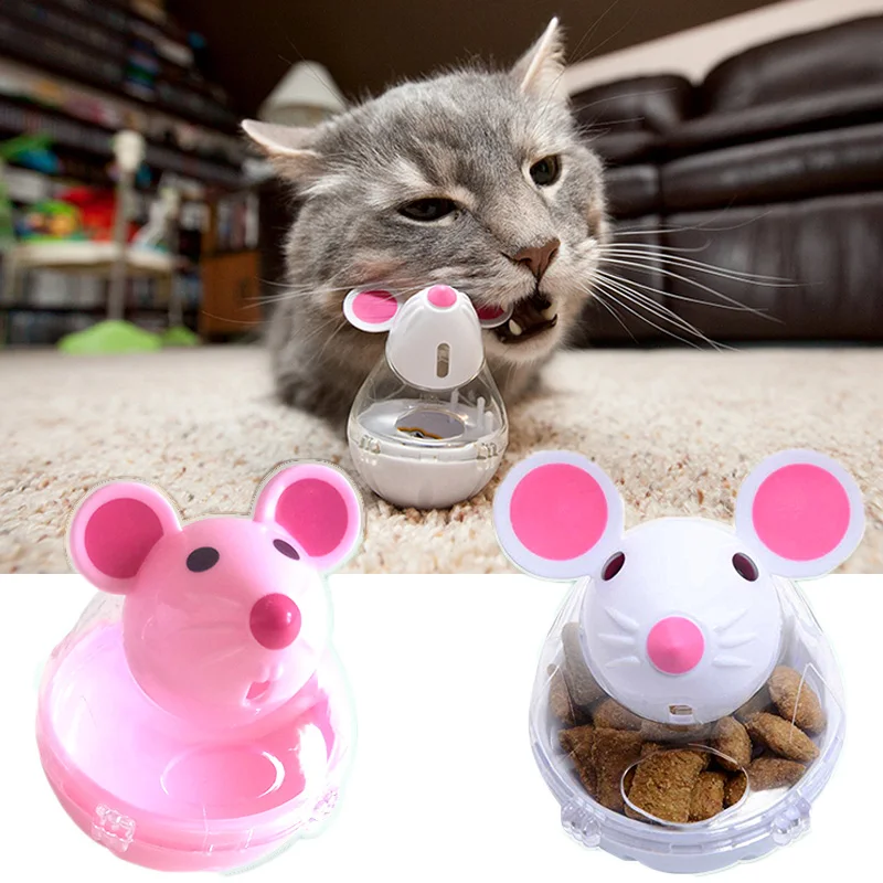 

Игрушки для домашних животных, искусственные игрушки для кошек, устройство для контроля утечки еды, тампон для мышей, интерактивный пищевой...