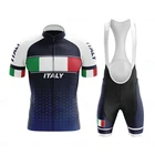 Комплект одежды для езды на велосипеде Италия maglia ciclismo pro 2021 Мужская велосипедная одежда летняя женская рубашка с коротким рукавом горный велосипед комплект для езды на велосипеде
