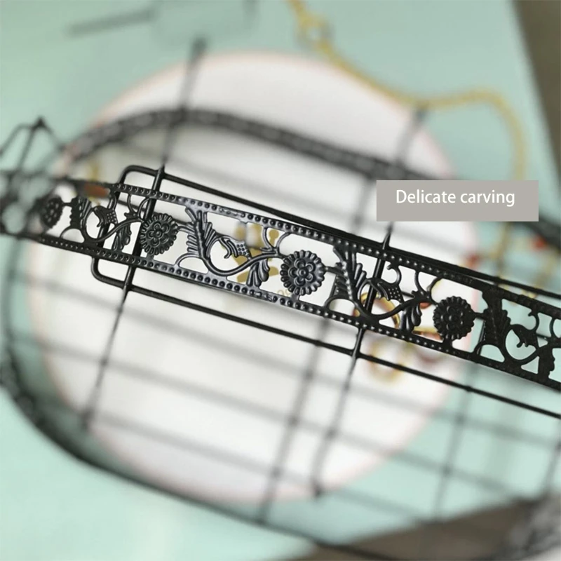 Подставка для корзины кованое железо кофе держатель кружки чашки посуды