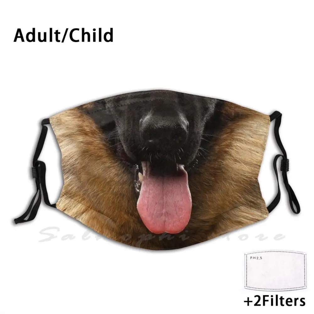 3D маска для влюбленных немецких овчарок собак|Мужские маски-балаклавы| |