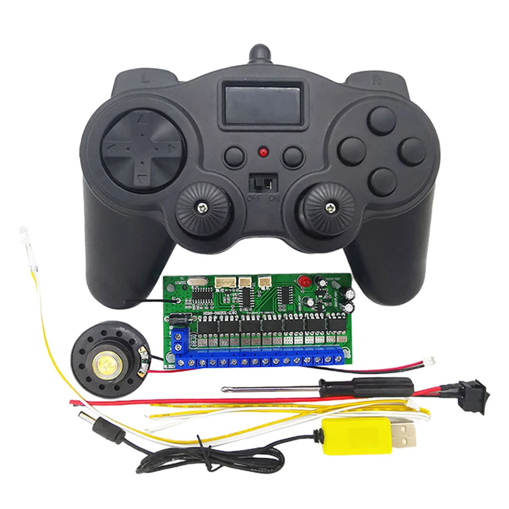 

16CH 2.4GHz Wireless Remote Controller Built-in Battery DC6-12V Parts Accs