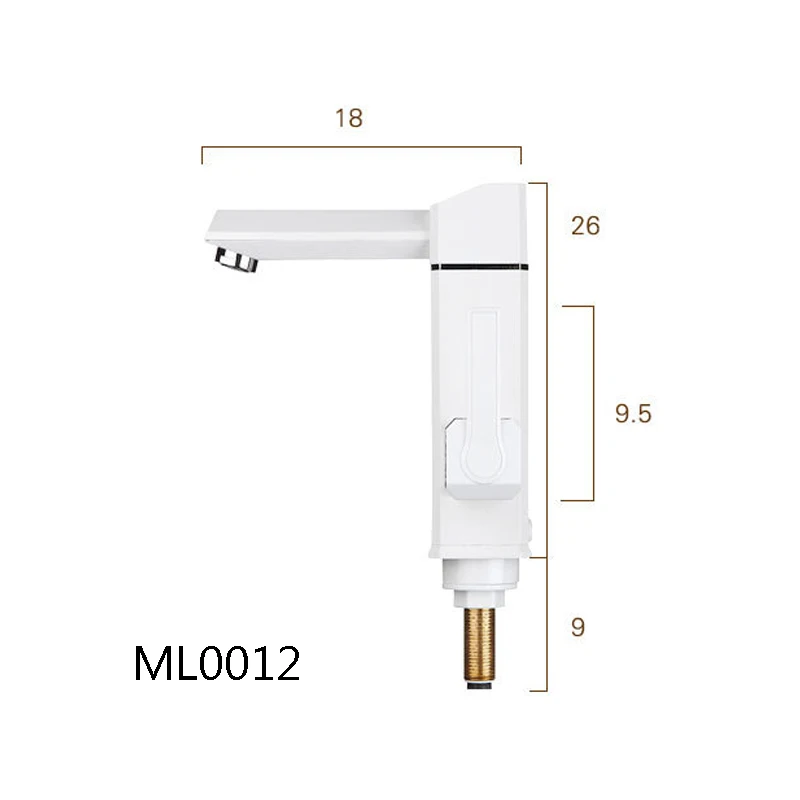 ML0012 CUKYI 3000 lcd Электрический Кран Электрический водонагреватель с горячей водой интеллектуальный цифровой кухонный мгновенный горячей воды - Цвет: ML0012