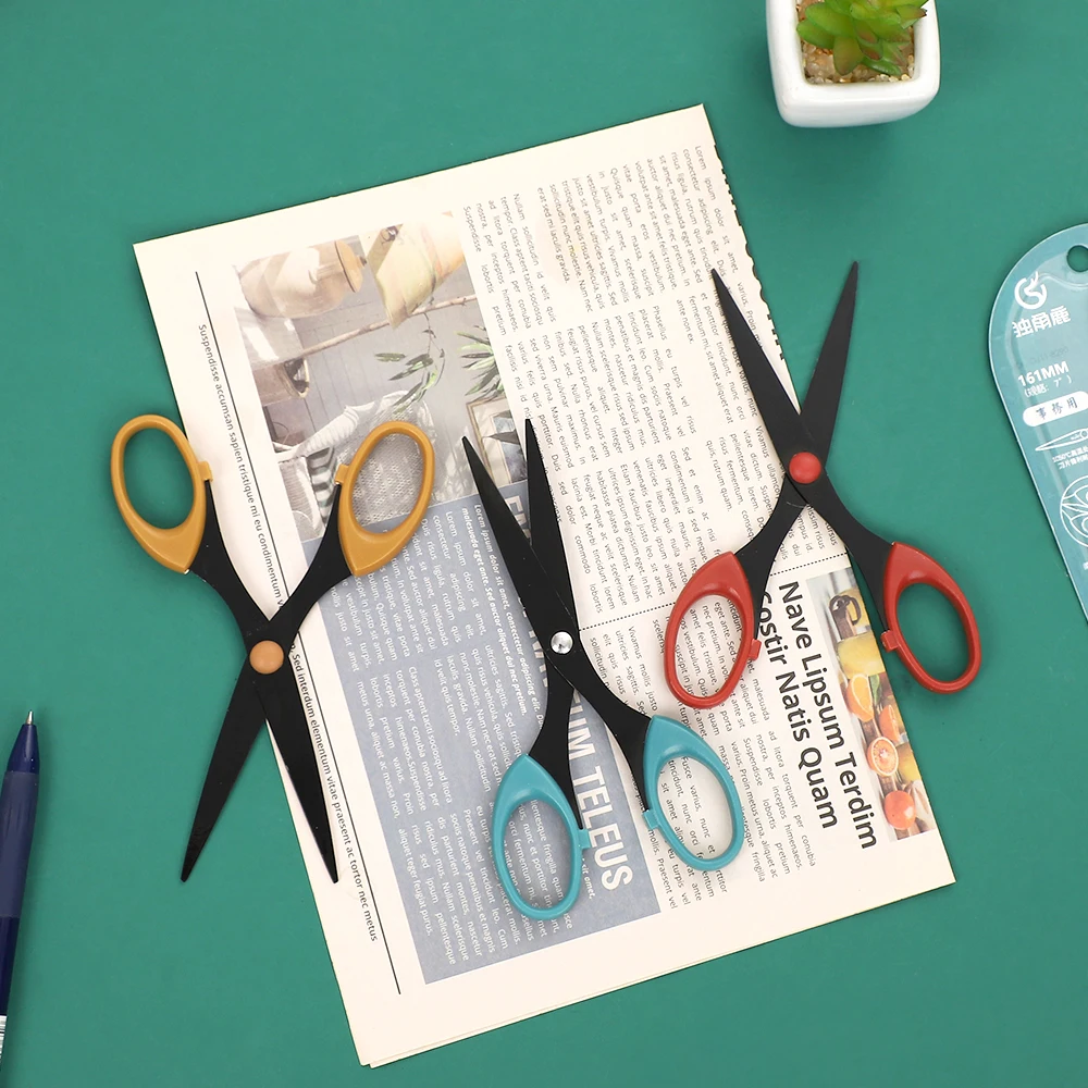 1 шт. Высокое качество Ретро Цветной ножницы Бытовая многофункциональная