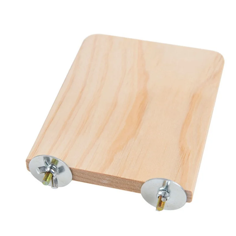 Белка попугаи птица стоячая платформа деревянная клетка доска хомяк домашнее