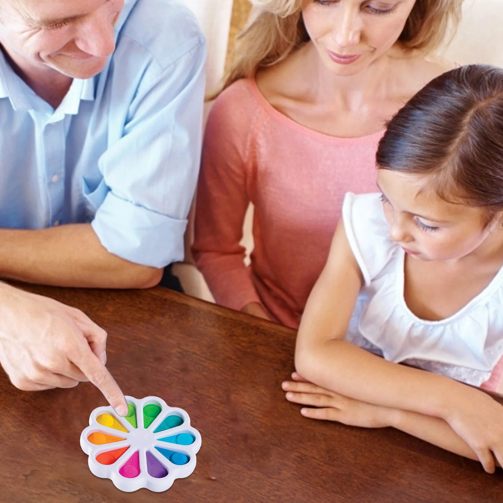 

New Fidget Simple Dimple Toy Fat Brain Toys Stress Relief Hand Fidget Toys For Kids Adults Early Educational Autism Special Need