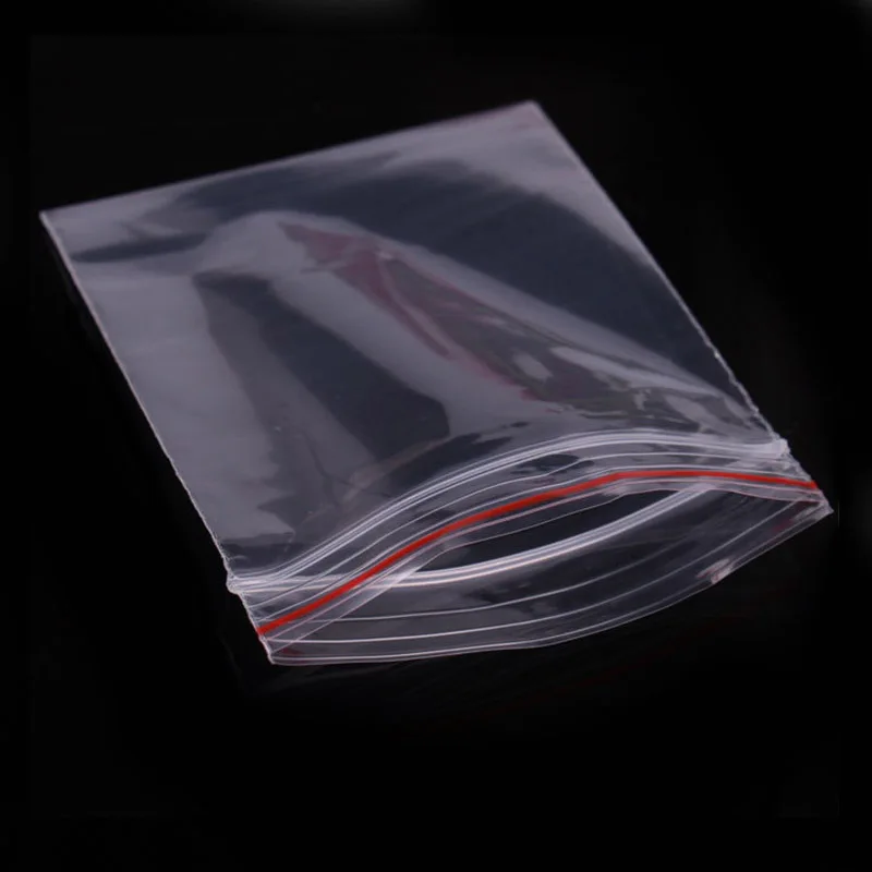 100 шт герметичный пластиковый пакет прозрачные сумки для упаковки коробки конфет