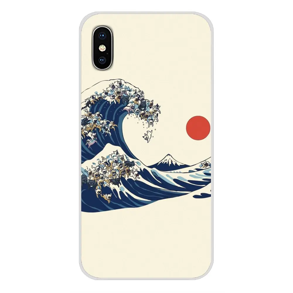 Accessories Phone Cases Covers Hokusai The Great Wave For Samsung A10 A30 A40 A50 A60 A70 M30 Galaxy Note 2 3 4 5 8 9 10 PLUS | Мобильные