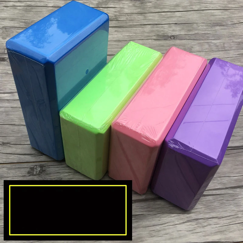 

4 Piece Yoga Bricks High Density Environmentally Friendly Yoga Supplies Dance Practice Aids Fitness Bricks