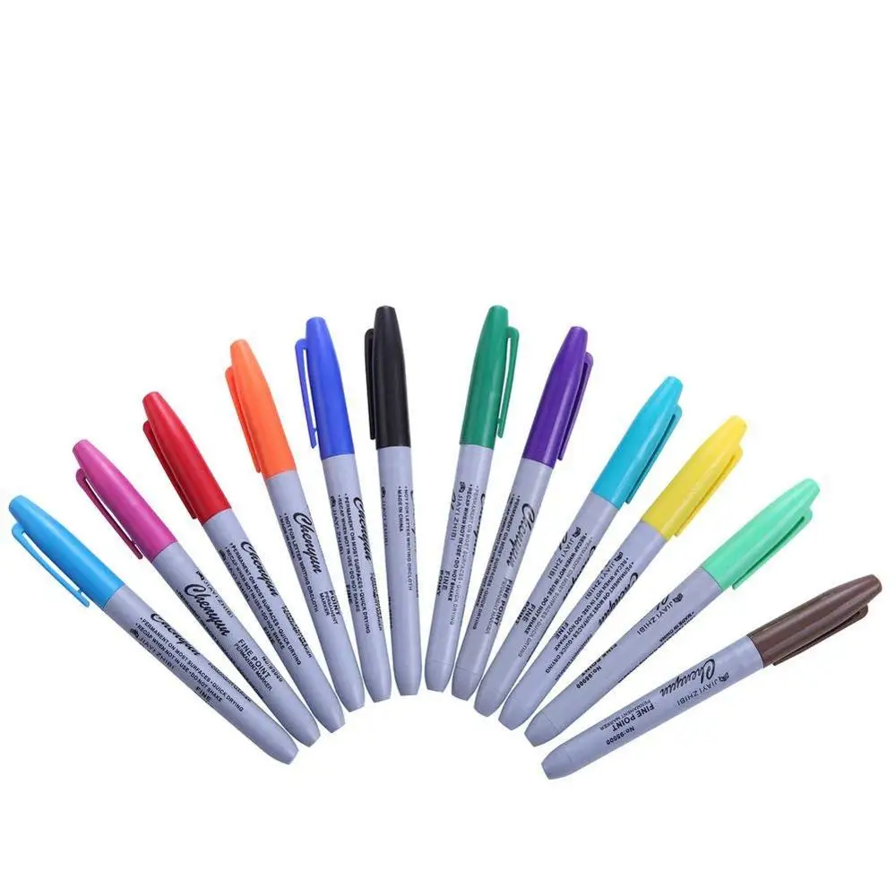 Тату маркер для перманентного макияжа 12 шт.|Аксессуары татуажа| |