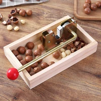 heavy duty nutcracker nut tweezers macadamia opener peeling machine with durable metal handle for hazelnuts almonds