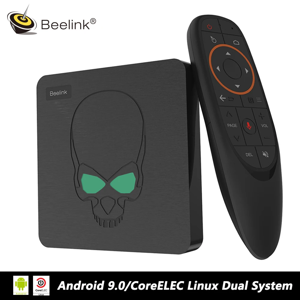 Beelink GT King Amlogic S922X Android 9 0/CoreELEC Linux двойная операционная система 4K двухдиапазонный