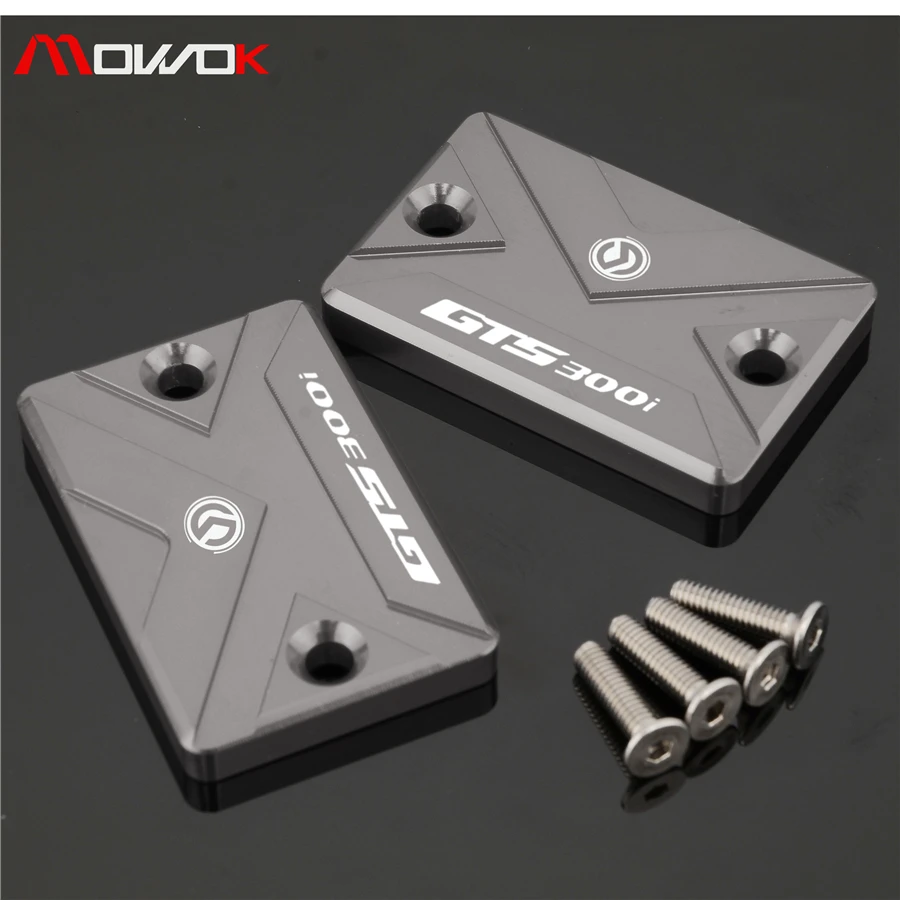 Logo GTS300i CNC алюминиевая передняя крышка резервуара для SYM GTS 300i 300 2017-2020 аксессуары