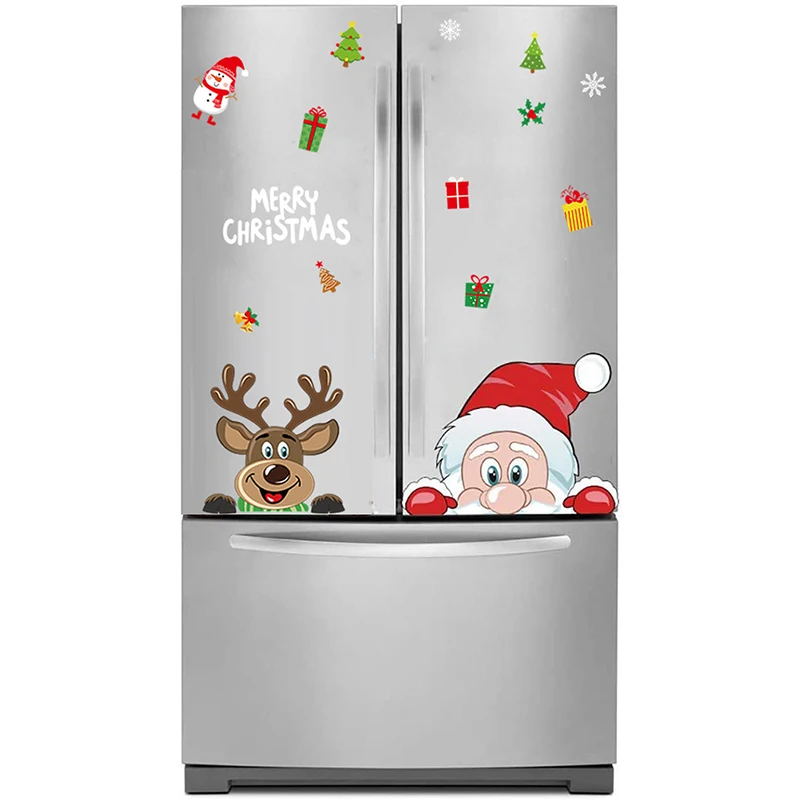 

Наклейки на стены, окна, новый год настенные панно с Санта-Клаусом