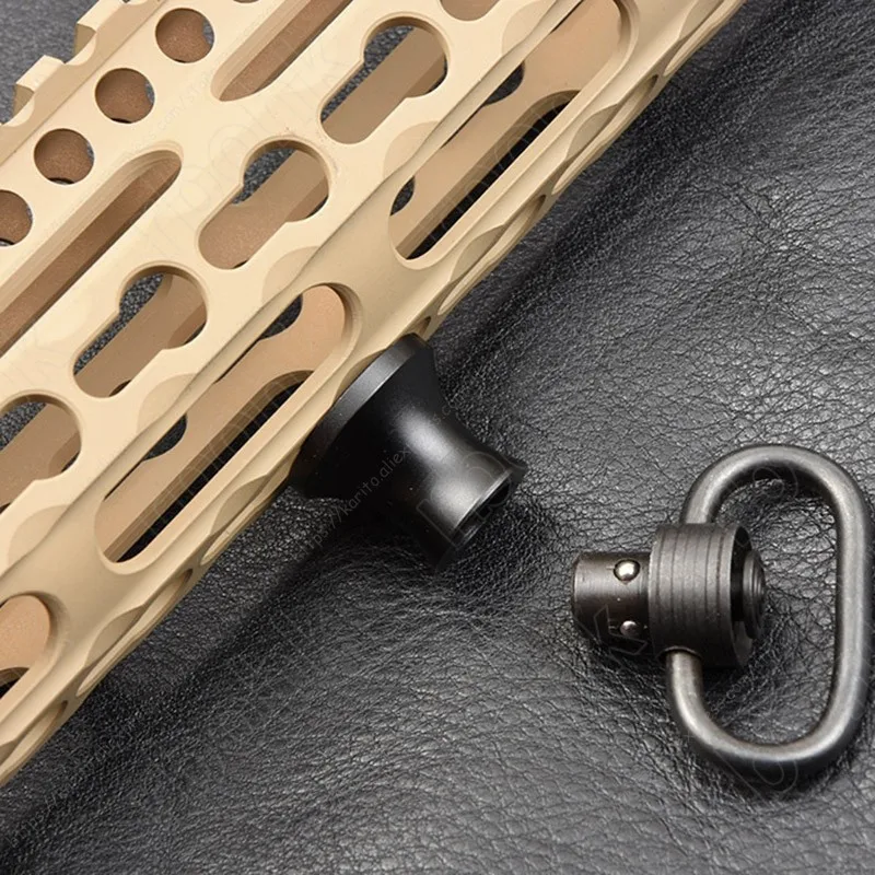 Легкая направляющая Keymod 1 25 дюйма слинг QD стальные Вертлюги захват-адаптер Bk M1932 |