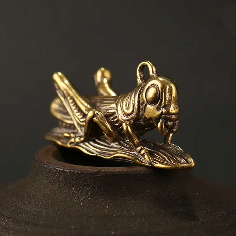 Брелок ручной работы из чистой меди подвесная сумка для багажа подвесные