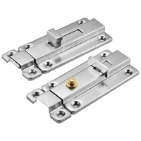 234 inch stainless steel sliding door bolt spring latch lock for cupboard cabinet box window safety diy furniture hardware