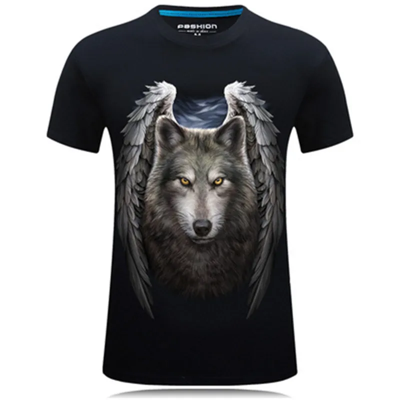 

2021 Summer New 3D leopard Printed T Shirt For Men Casual Oversized Short Sleeve Clothes Streetwear Hip Hop Top Tees