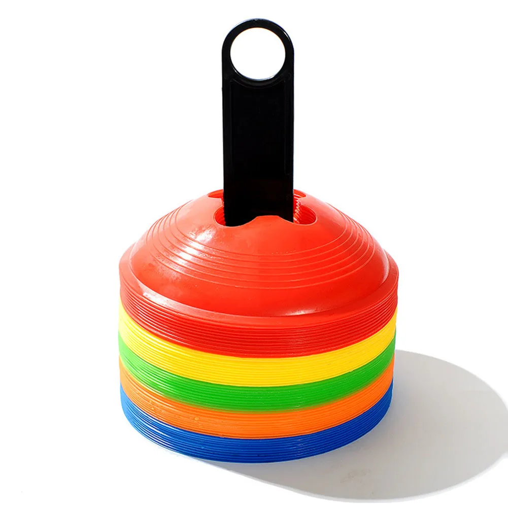 

20 Pcs High Soccer Disc Cones for Agility Training Soccer Football Field Marker YS-BUY