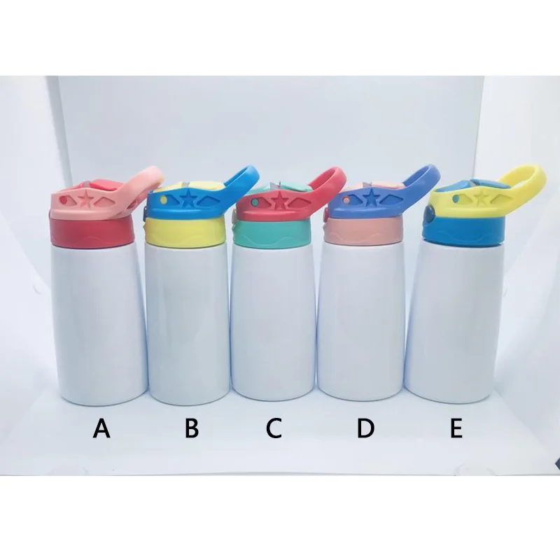 15 шт./лот 350 мл DIY сублимационная чашка Sippy Белая пустая бутылка для воды с