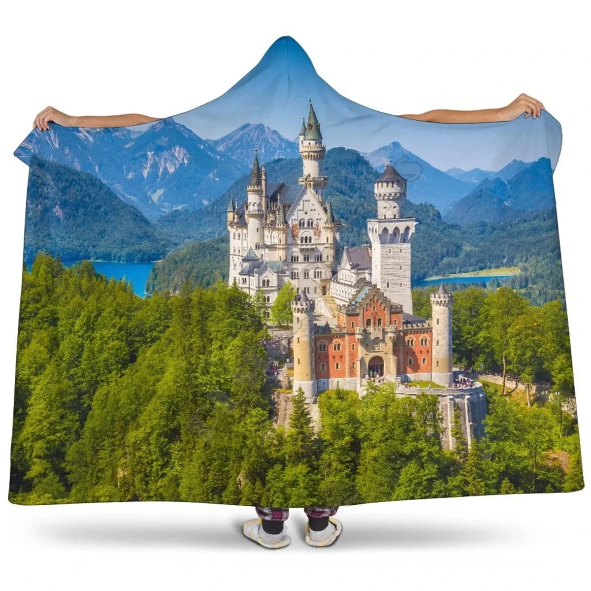 

Plstar Cosmos Germany Hooded Blanket 3D full print Wearable Blanket Adults men women Polynesian Drop Shipping 02