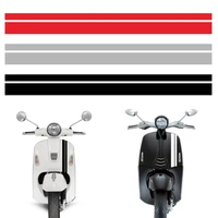 doordash fashion sports stripes moto stickers for motorcycle diy oil tank fender modelling motorcycle vinyl decals motobike