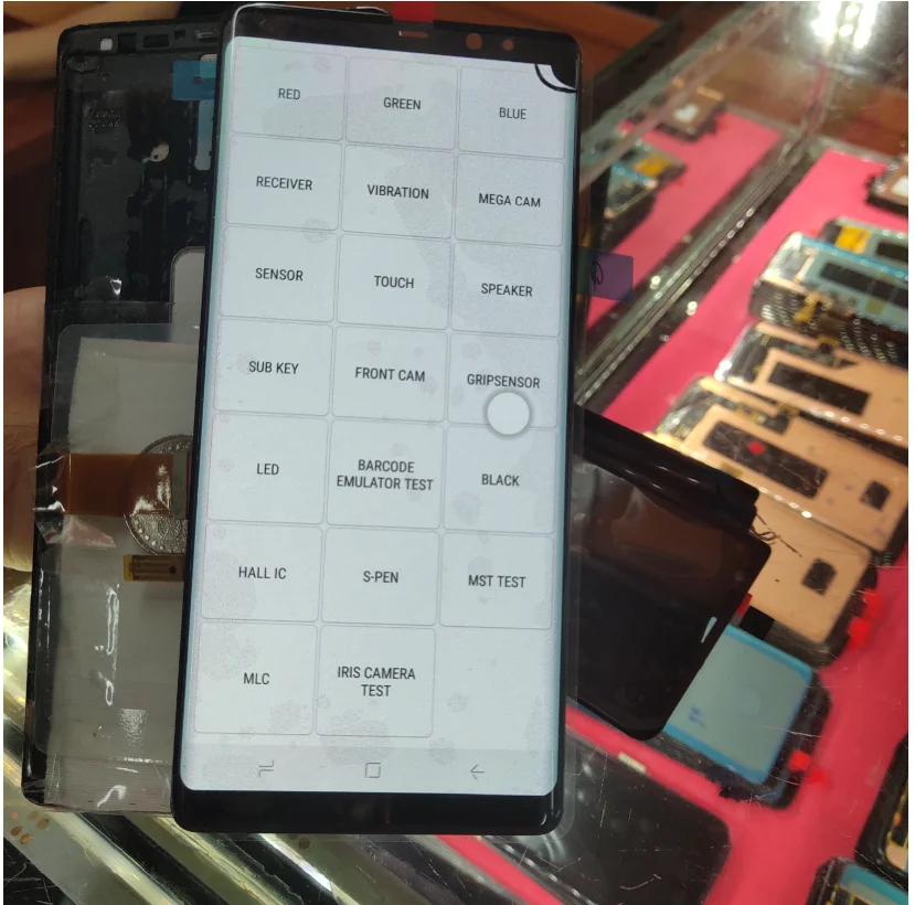 note8 no Frame Dead point для samsung Note 8 ЖК-дисплей сенсорный экран дигитайзер для samsung Galaxy Note 8 N9500 N9500F N900D N900U AMOLED - Цвет: note8 no Frame
