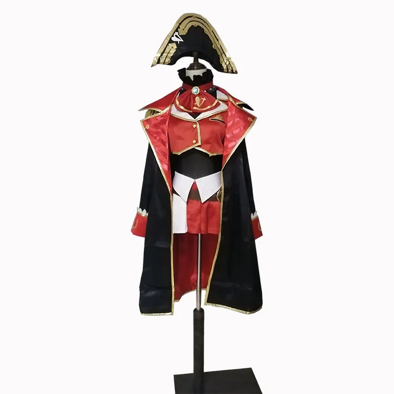 Аниме VTuber Hololive Houshou морской капитанская форма платье милый костюмчик каких либо