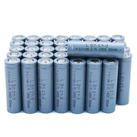 28pcs 3 7v 900mah 14500 lithium ion 3 7v batteries for torch flashlight microphone radio headlamp rechargeable battery with tab