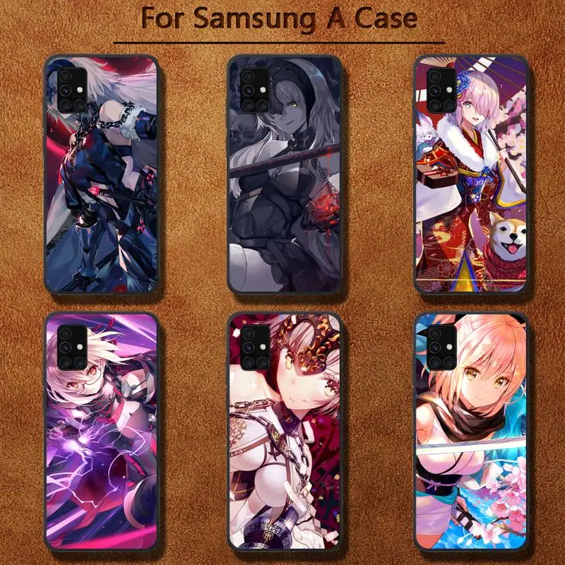 

Anime game FateGrand Order Phone Case for Samsung A91 01 10S 11 20 21 31 40 50 70 71 80 A2 CORE A10