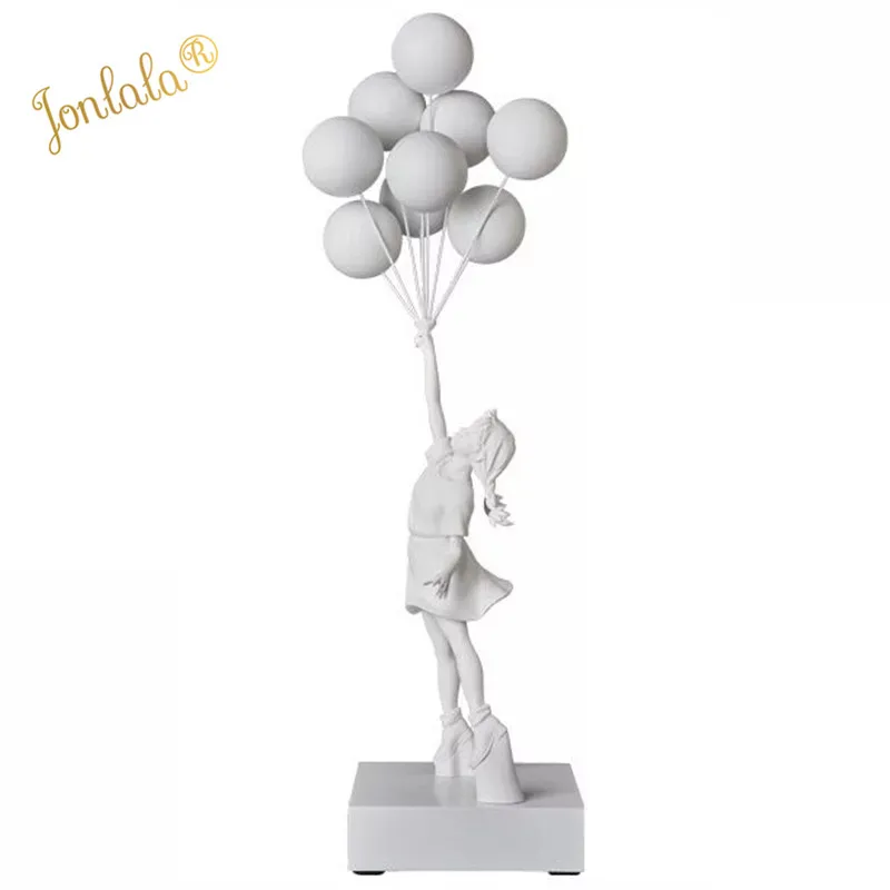 Роскошный воздушный шар статуя девушки Бэнкси летающие воздушные шары девушка