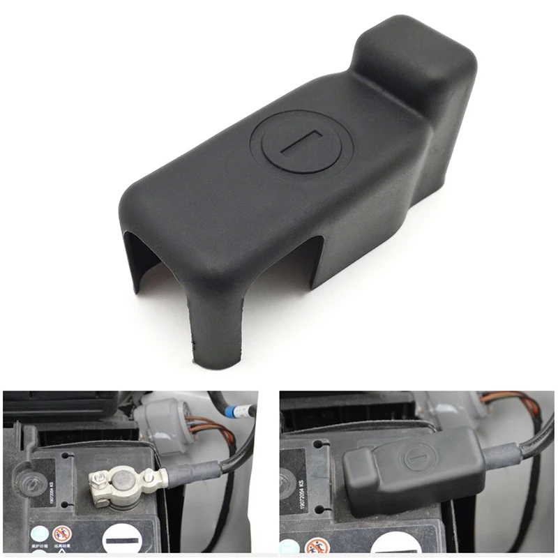 

For Volkswagen Vw Vento Polo Hatch Sedan Notch Skoda Fabia Rapid Car Battery Anode Negative Electrode Protector Cover Covers Cap