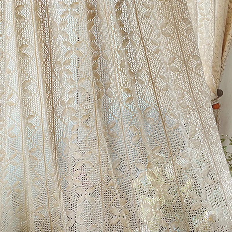 Занавески ручной работы вязаные крючком в стиле ретро | Дом и сад