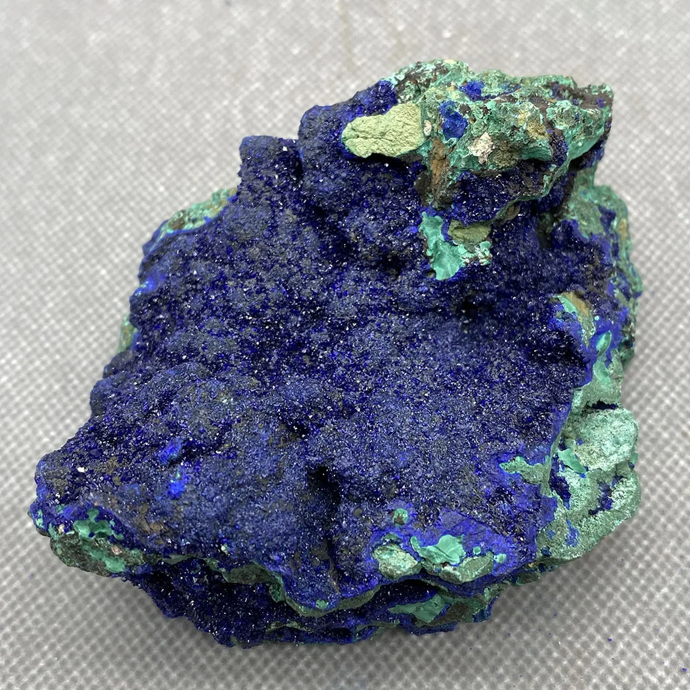 

Natural azurite mineral cristal espÃ©cime da provÃ­ncia de anhui, china